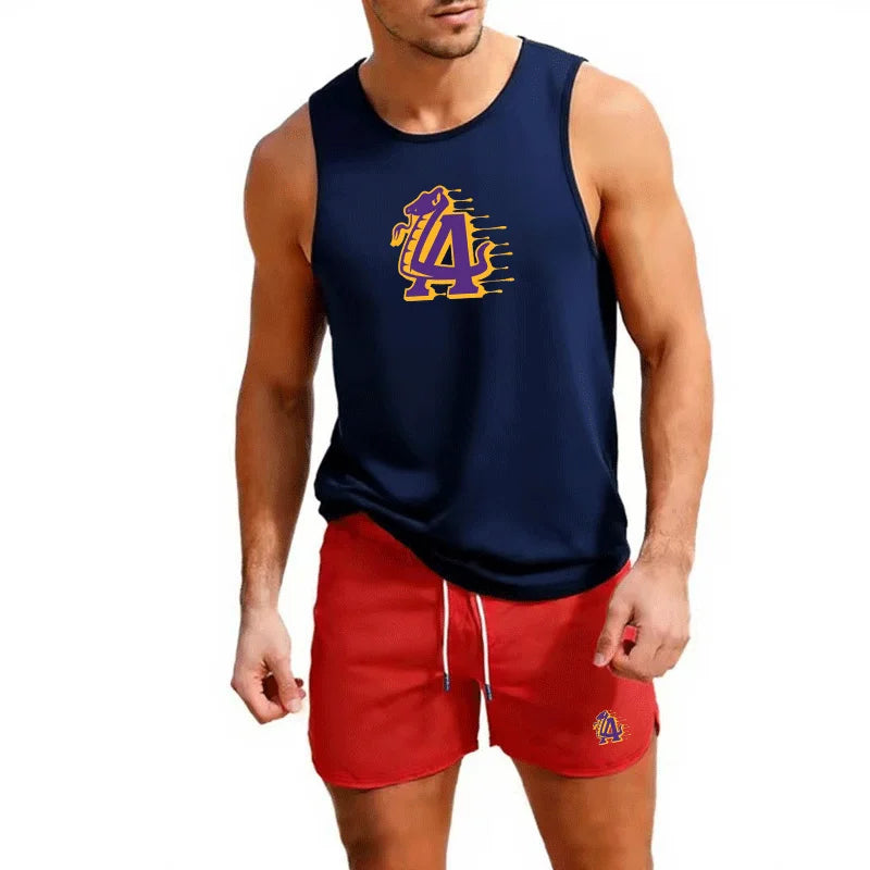 Men's Cotton Los Angeles Tank Top "LA"