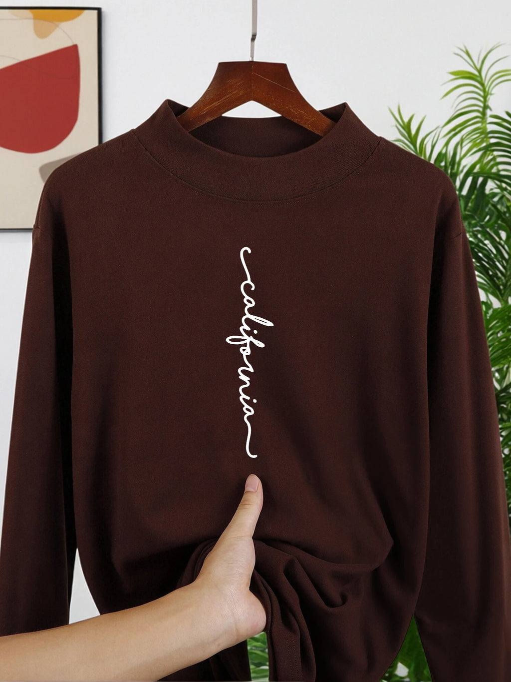 Men's "California" Cotton Long Sleeve Shirt