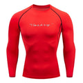 Men's Tight Compression Long Sleeve Fitness Shirt