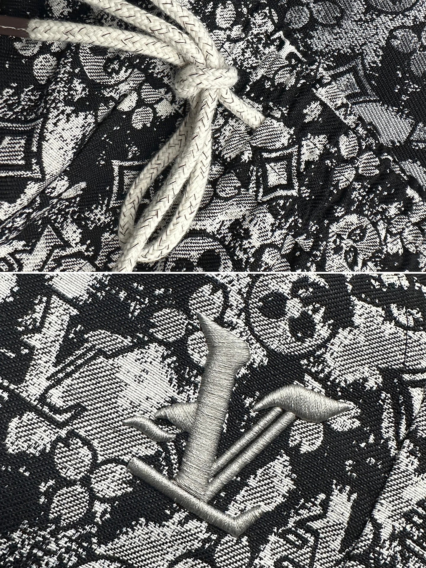 Men's Louis Vuitton Embroidered Shorts