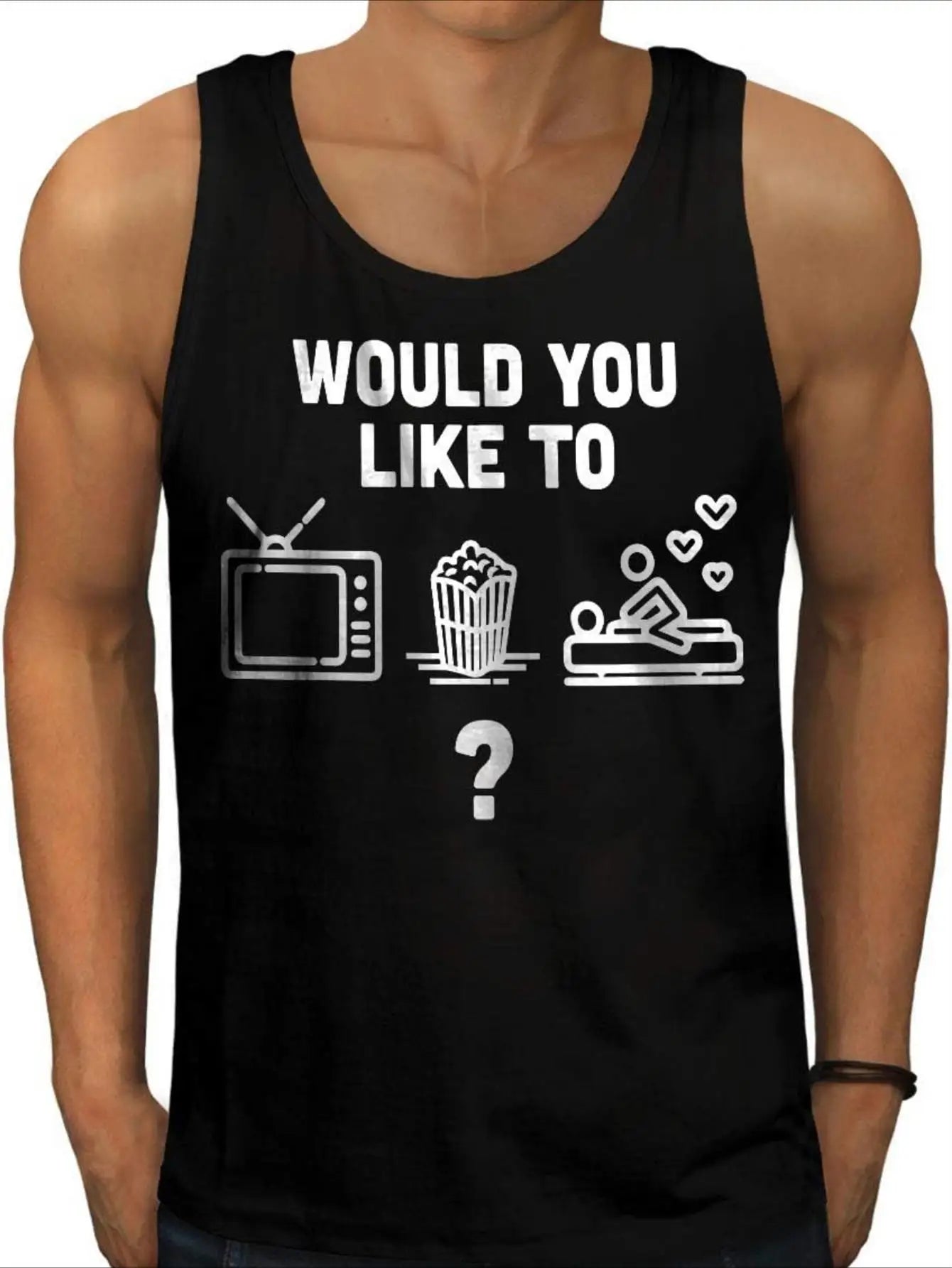 Men's "Make Love" Fitness Tank Top