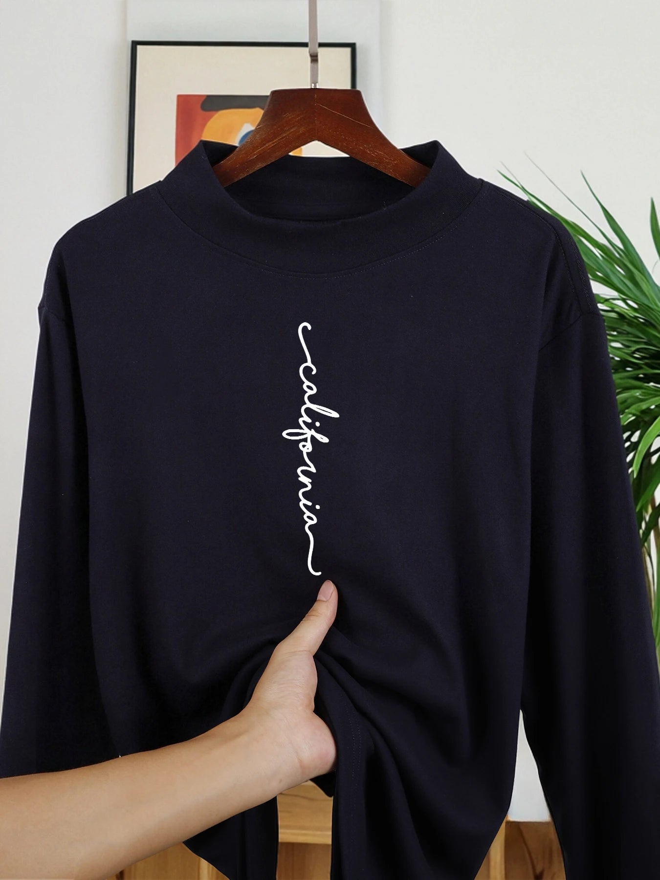 Men's "California" Cotton Long Sleeve Shirt