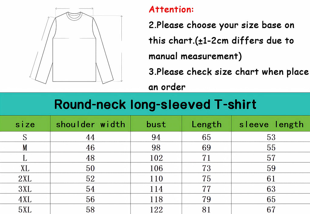 Men's Heartbeat Print Long Sleeve Athletic Shirt