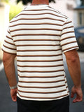 Men's Kint Striped Summer T-Shirt