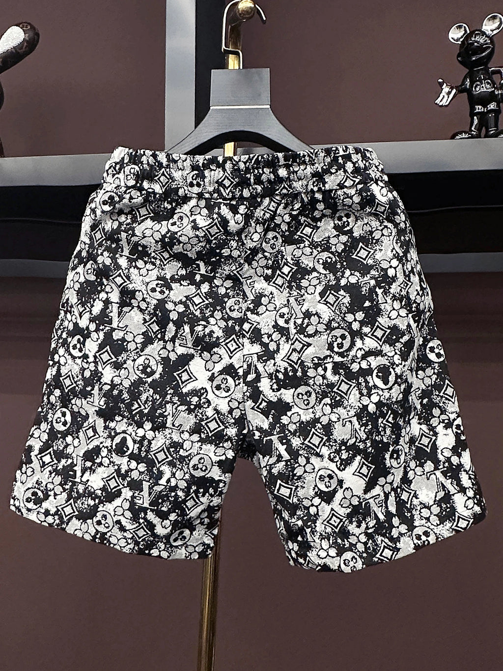 Men's Louis Vuitton Embroidered Shorts