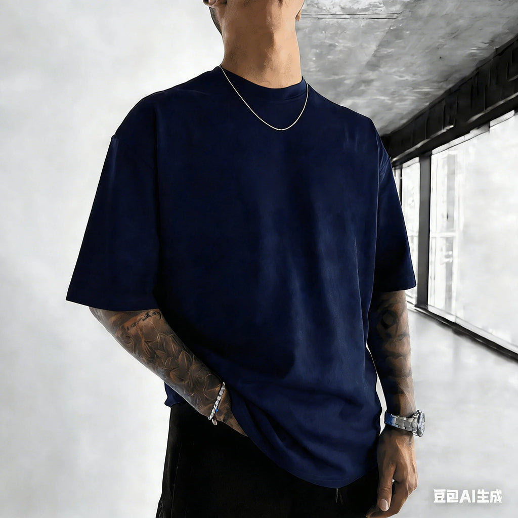 Men's Cotton Breathable Plain T-Shirt