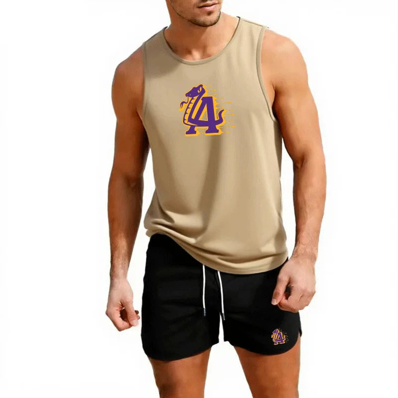 Men's Cotton Los Angeles Tank Top "LA"