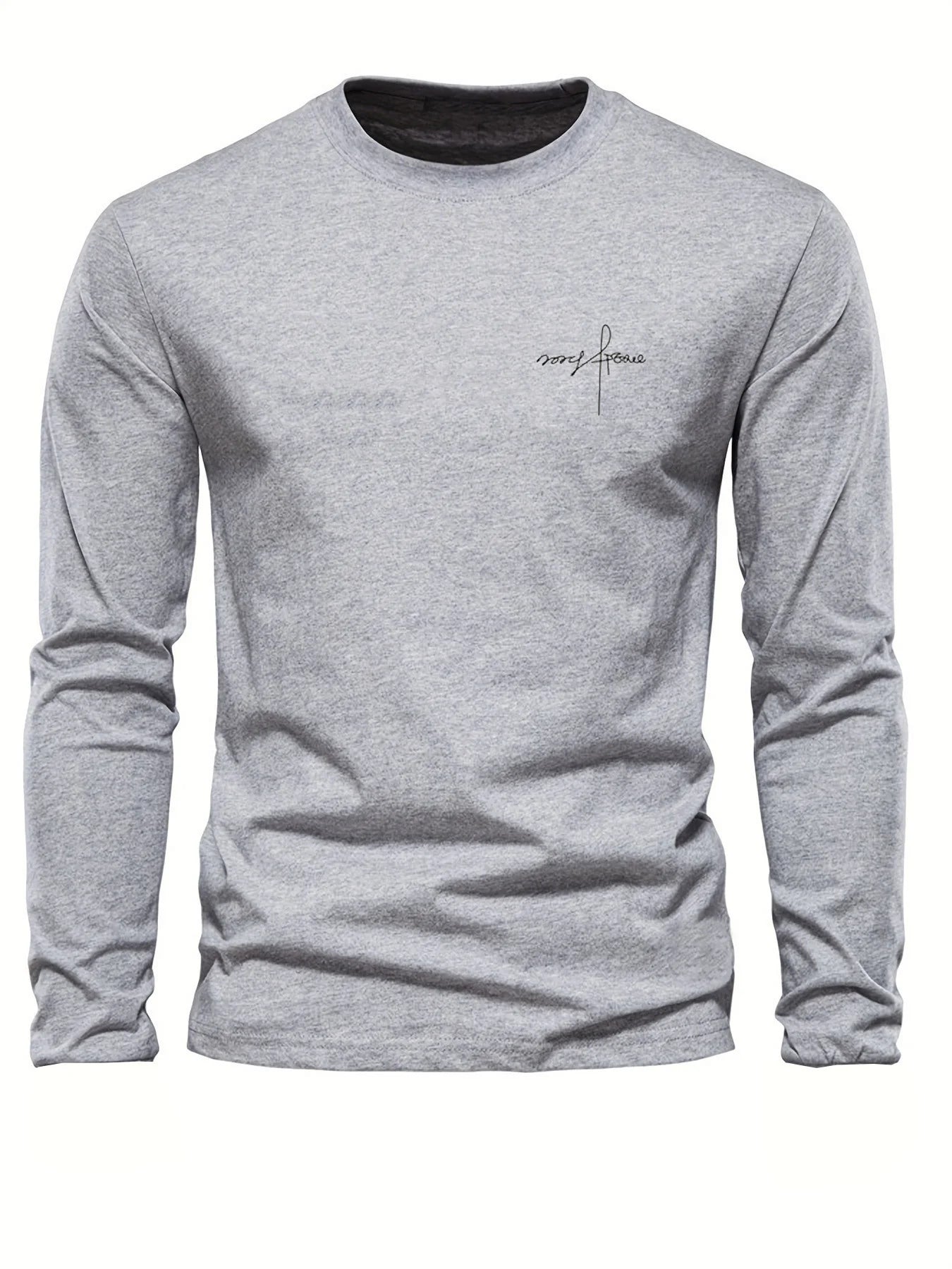 Men's Printed 100% Pure Cotton Long Sleeve Shirt