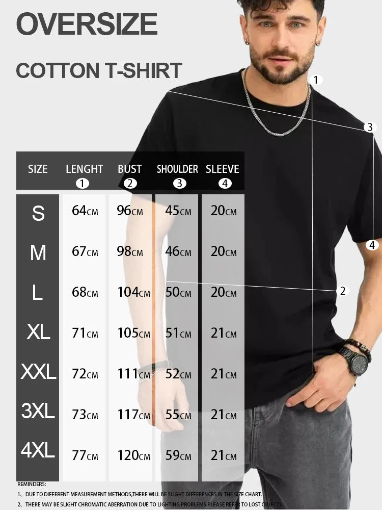 Men's Cotton Breathable Plain T-Shirt