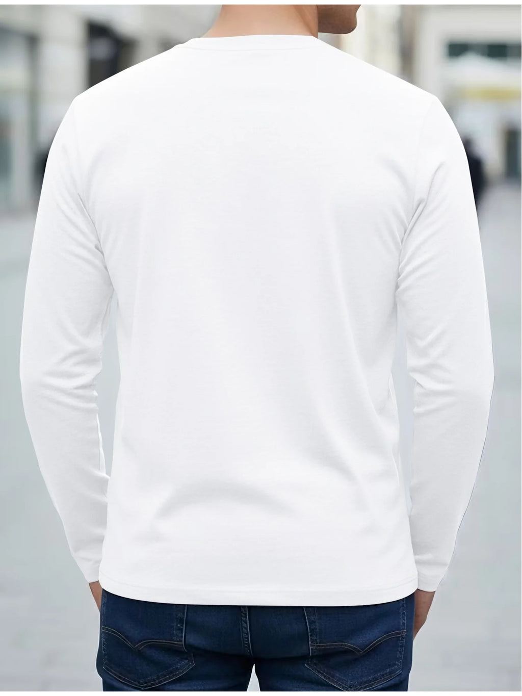 Men's Cotton "Expand Your Vision" Long Sleeve Shirt