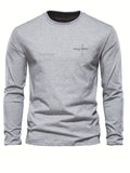 Men's Printed 100% Pure Cotton Long Sleeve Shirt