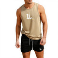 Men's "LA" Baseball Fitness Tank Top and Short set